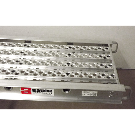 Bauer Ladder 12' x 20" 1-Man Aluminum Plank (202 Series) - 250 lb. Rated 20252